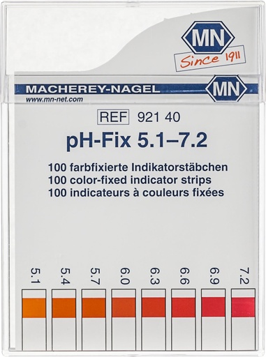 [92140] Tiras Indicadoras de pH Macherey-Nagel - 5.1-7.2