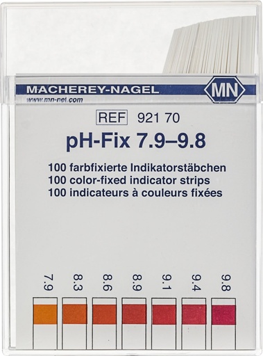 [92170] Tiras Indicadoras de pH Macherey-Nagel - 7.9-9.8