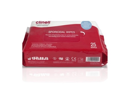 [CS25] Toallitas Desinfectantes Clinell