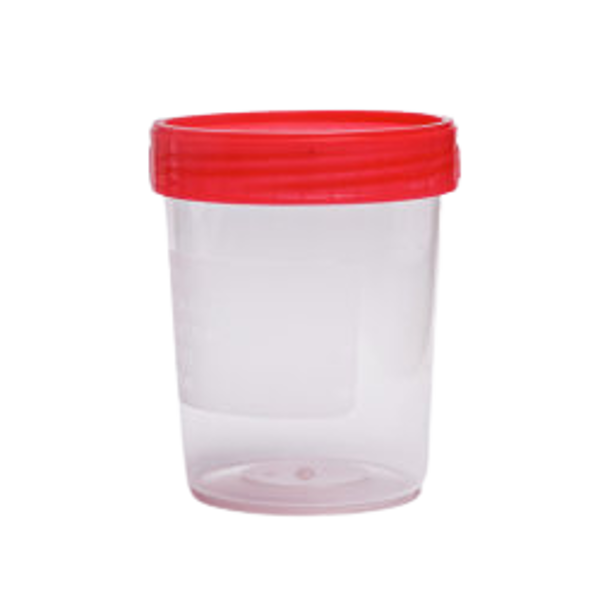 Imagen de Caja de 200 Frascos de Plástico Estériles Descartables 125ml AGB