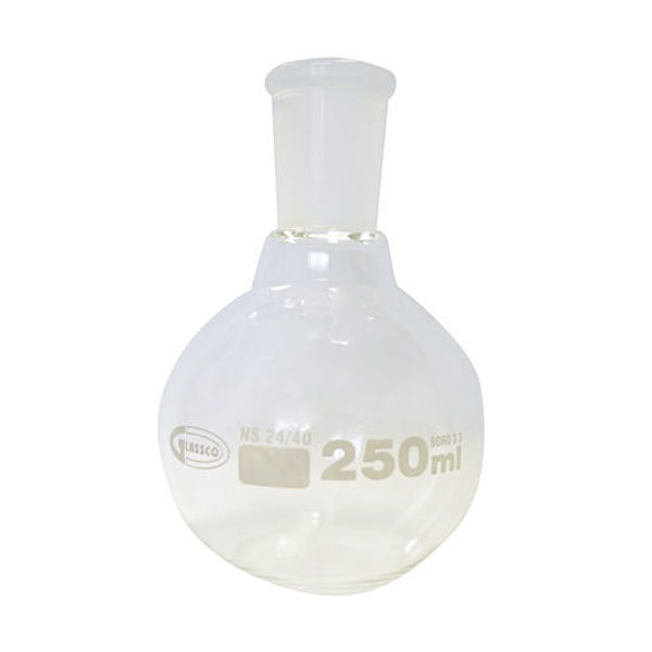 Imagen de Caja de 10 Balones Fondo Plano con Junta 29/32 500ml Glassco