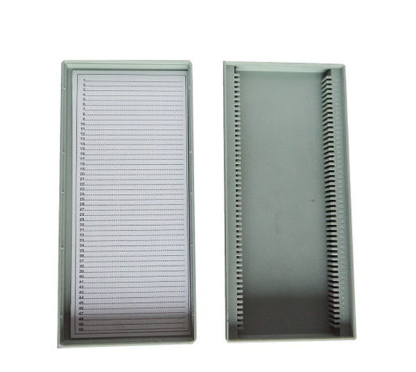 Imagen de Estuche de Plástico para Portaobjetos Glassco (Capacidad 25)