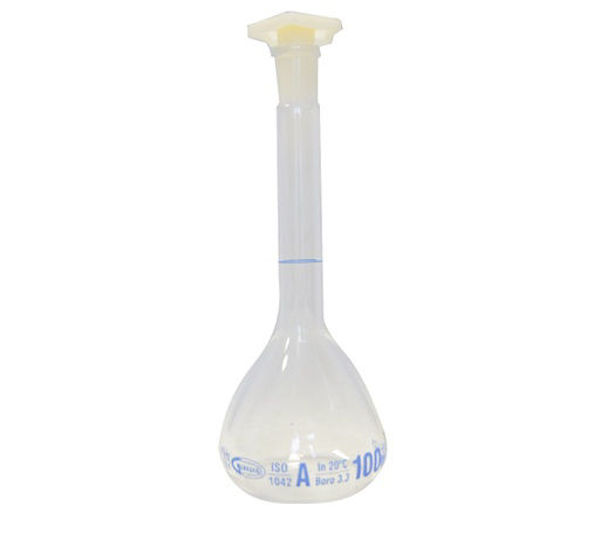 Imagen de Matraz de Vidrio Aforado con Tapón Glassco 250ml