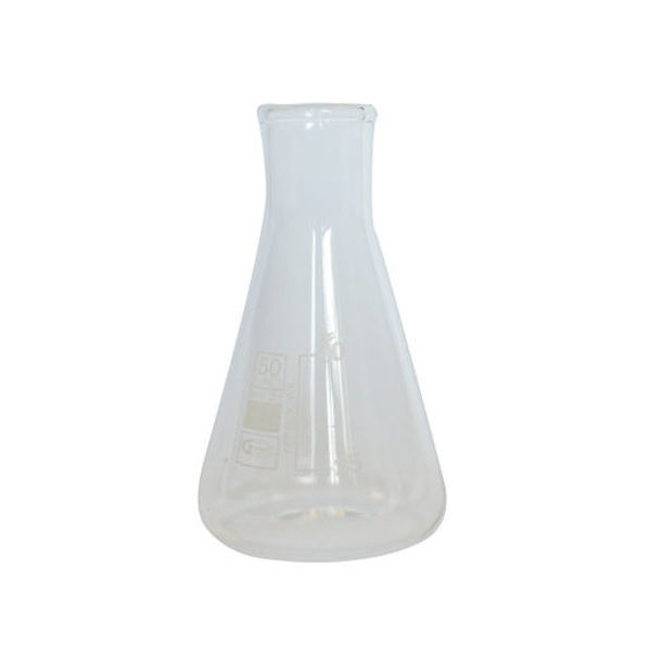 Imagen de Erlenmeyer de Cuello Angosto Graduado Glassco 100ml (x10)