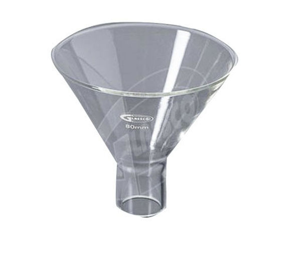 Imagen de Embudo de Vidrio para Polvo Glassco (Diámetro 100mm)