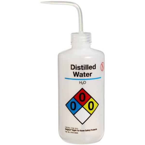 Imagen de Picetas LDPE con Logo Nalge-Nunc 500ml x 6 uds. (Agua Destilada)