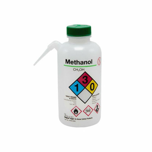 Imagen de Piceta 500ml LDPE para Metanol Etiqueta Verde Nalge-Nunc