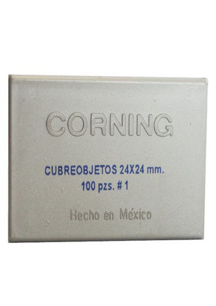 Imagen de Cubreobjetos Corning