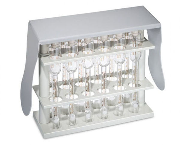 Imagen de Gradilla PP para Butirómetros Funke-Gerber