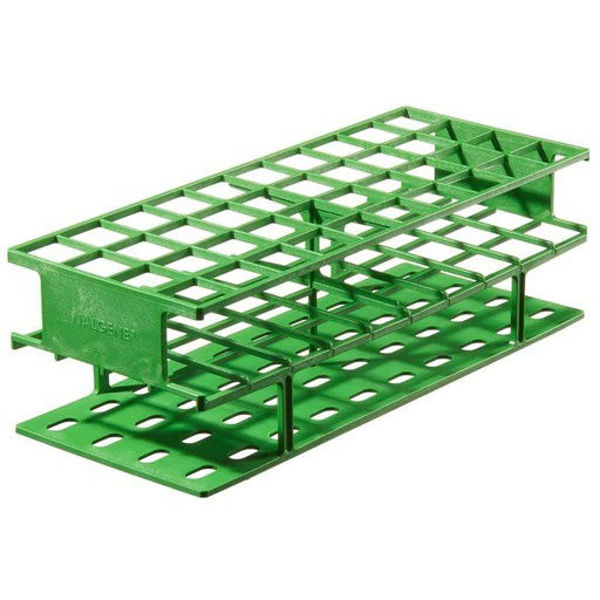 Imagen de Gradilla Acetal Verde para 40 Tubos 25mm Nalge-Nunc