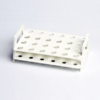 Imagen de Gradilla para 24 Microtubos 0.5ml Blanca Nalge-Nunc