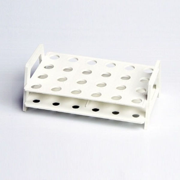 Imagen de Gradilla para 24 Microtubos 0.5ml Blanca Nalge-Nunc