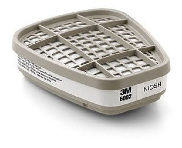 Imagen de Par de Cartuchos contra Gases Ácidos para Máscaras 6002 3M