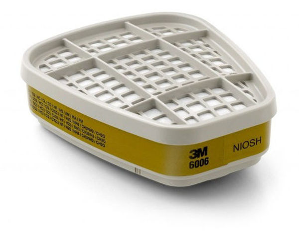 Imagen de Cartucho Filtro Multigas para Máscaras de Protección 3M - 6006
