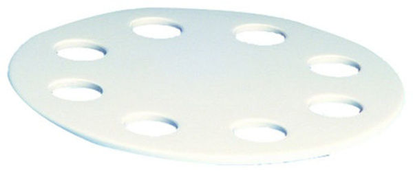 Imagen de Plato Desecador de Porcelana 230mm 8 Agujeros Coors