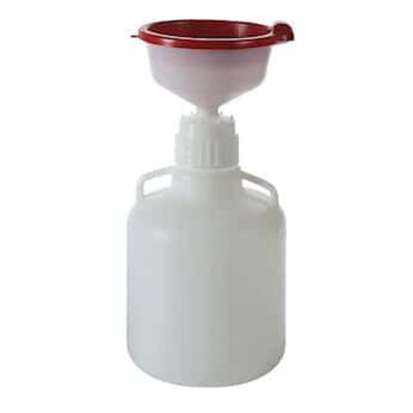 Imagen de Recipiente HDPE 10L con Embudo Nalge-Nunc
