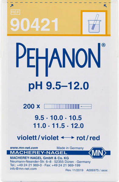 Imagen de Tiras de pH 9.5-12.0 Macherey-Nagel - PEHANON