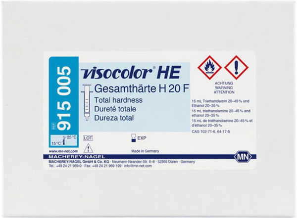 Imagen de Kit para Determinación de Dureza H20F Visocolor HE