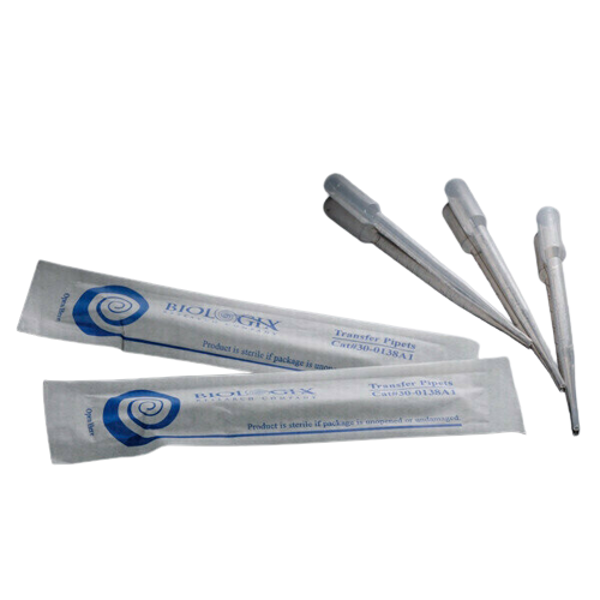 Imagen de Pipetas de Transferencia Tipo Pasteur 6.2ml Biologix (500us)