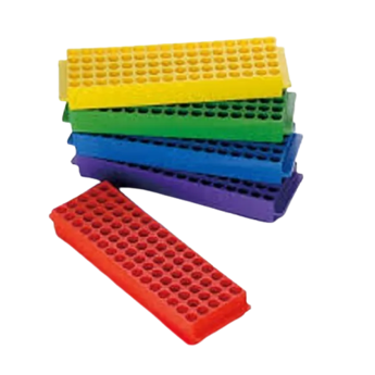 Imagen de Gradilla para 80 Microtubos Eppendorf de 2ml Biologix