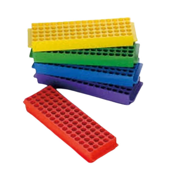 Imagen de Gradilla para 80 Microtubos Eppendorf de 2ml Biologix