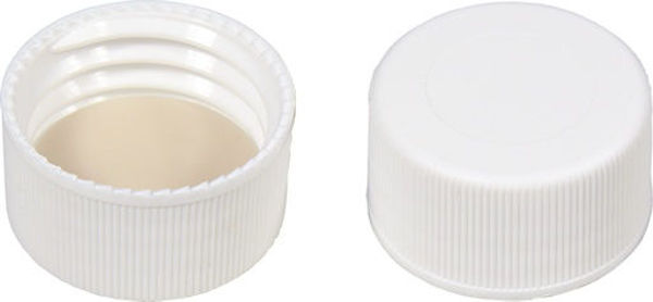 Imagen de Paquete de 100 Tapas Rosca Ciega con PTFE N°24 Macherey-Nagel