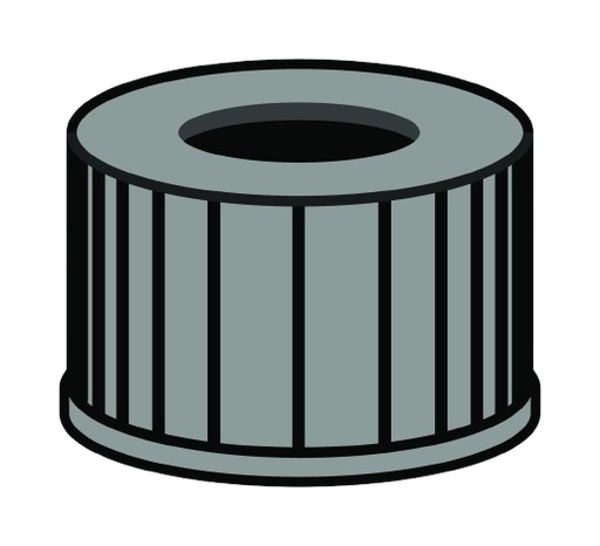 Imagen de Paquete de 100 Tapas Rosca PP Nº13 sin Septa Macherey-Nagel