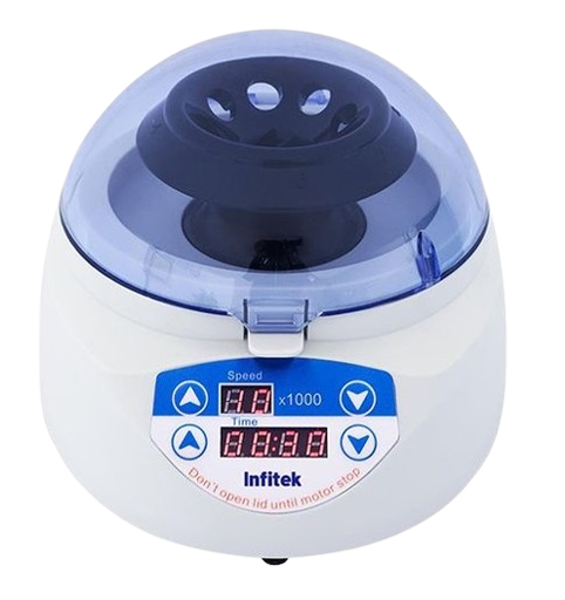 Imagen de Mini-Centrífuga 6000rpm para 8 tubos tipo Eppendorf 1,5mL Bioevopeak