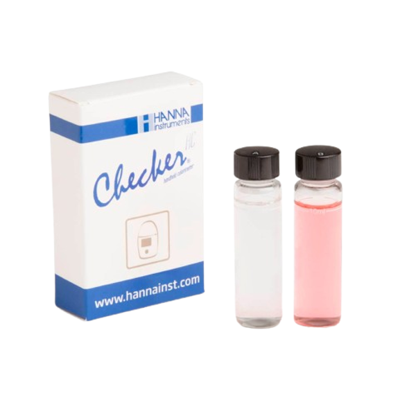 Imagen de Solución verificación para checker Cloro Libre (0.00 y 1.00 ppm) Hanna