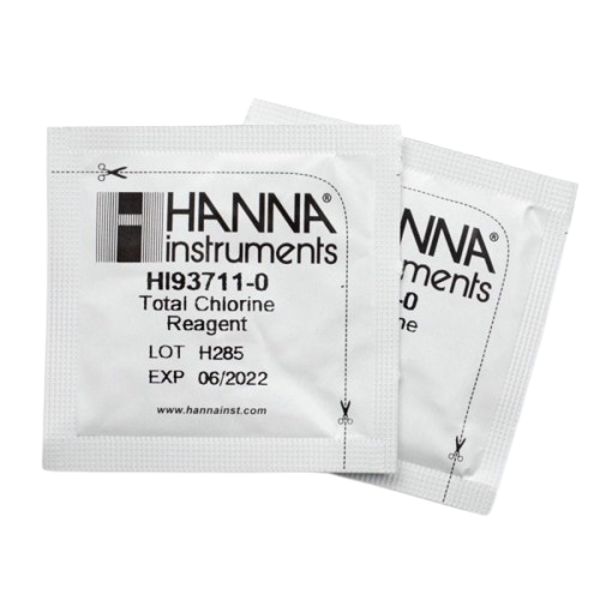 Imagen de Reactivo Cloro Total DPD 0.00 a 5.00 mg/l (100 Tests) para HI711 Hanna