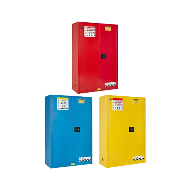 Imagen de Armario de Seguridad Amarillo 170L con 2 Estantes Bioevopeak