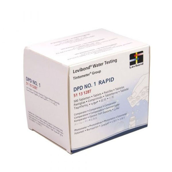 Imagen de 500 Tabletas Reactivo DPD 1 Rapid Lovibond