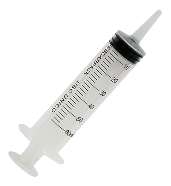 Imagen de Caja de 25 Jeringas Descartables Estériles de 50ml Toomey para Alimentación Sakira