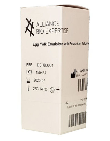 Imagen de Suplemento Yema de Huevo para Baird Parker Agar 100ml ABE