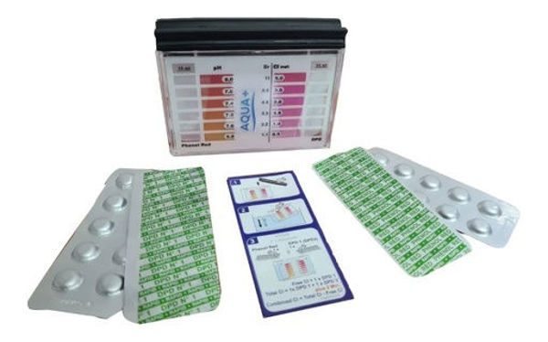 Imagen de Minitester pH/Cloro para Piscinas Aquamas