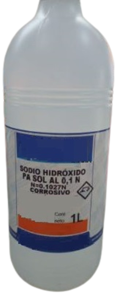 Imagen de Sodio de Hidróxido PA Solución al 0,1 N 1L