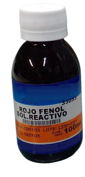 Imagen de Rojo Fenol Solución Reactivo 100ml