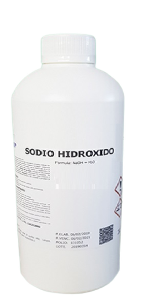 Imagen de NaOH Sodio de Hidróxido Puro para Análisis x 1L