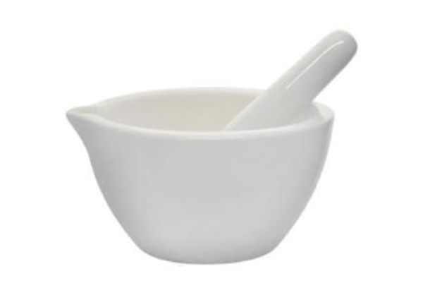 Imagen de Mortero de Porcelana con Mano 150ml