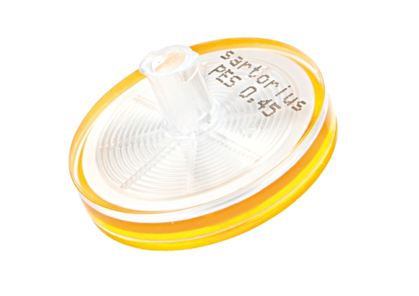 Imagen de Pack de 100 Minisart PES 0,45um 25mm Alto Flujo No Estéril Sartorius