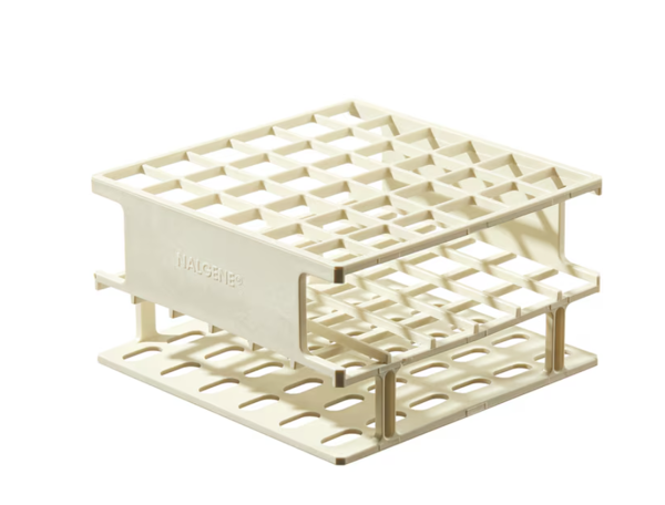 Imagen de Gradilla Acetal Blanca para 36 Tubos 16mm Nalge-Nunc