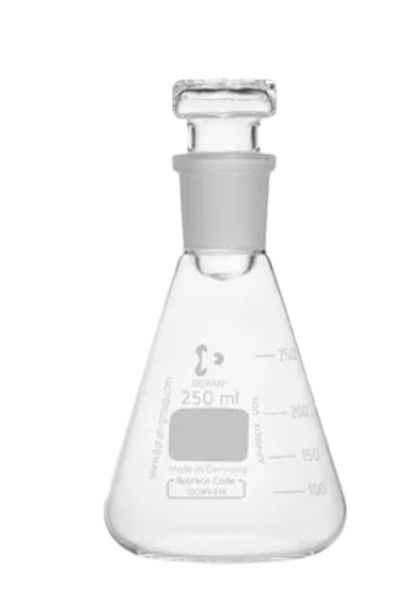 Imagen de Erlenmeyer para Yodo con Tapón NS 29/32 Duran