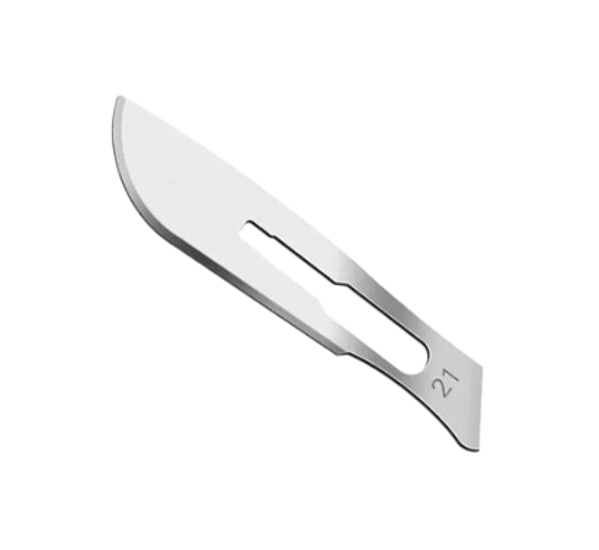 Imagen de Hojas de Bisturí N°21 para Mango 4 Heinz Herenz