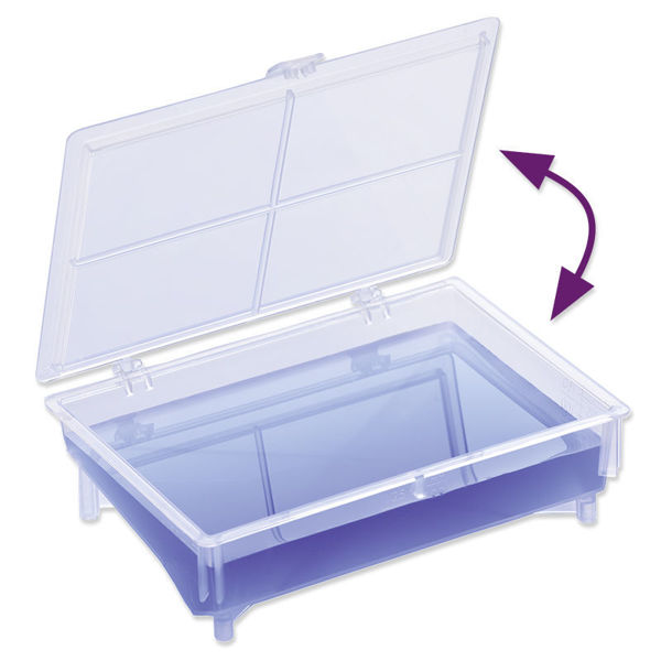 Imagen de Pack de 10 Reservorios para Pipeteo 125ml con Tapa Socorex