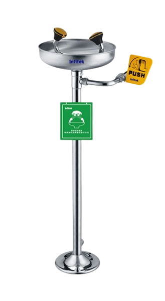 Imagen de Lavaojos de Seguridad de Pie Infitek