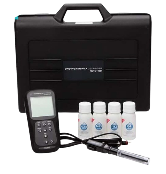 Imagen de Kit Medidor de Conductividad, TDS, Resistividad y Salinidad Valija EC250 Oakton