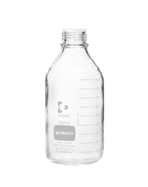 Imagen de Frasco Protect+ GL45 con Tapa y Anillo 1000ml