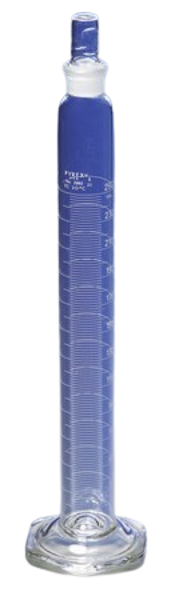 Imagen de Probeta Graduada con Tapón y Cuello Esmerilado 1000ml Pyrex