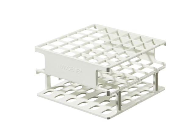 Imagen de Gradilla Acetal Blanca para 36 Tubos 13mm Nalge-Nunc