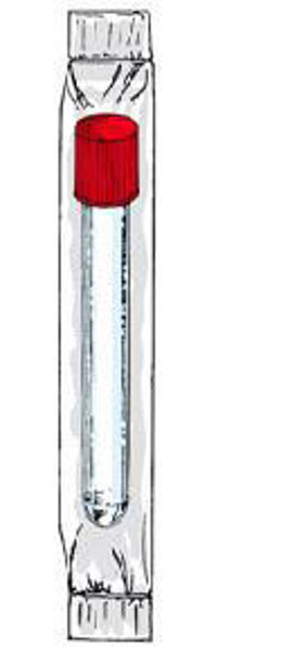 Imagen de Pack de 50 Tubos Estériles PS Redondo 10ml Tapa Rosca Kima